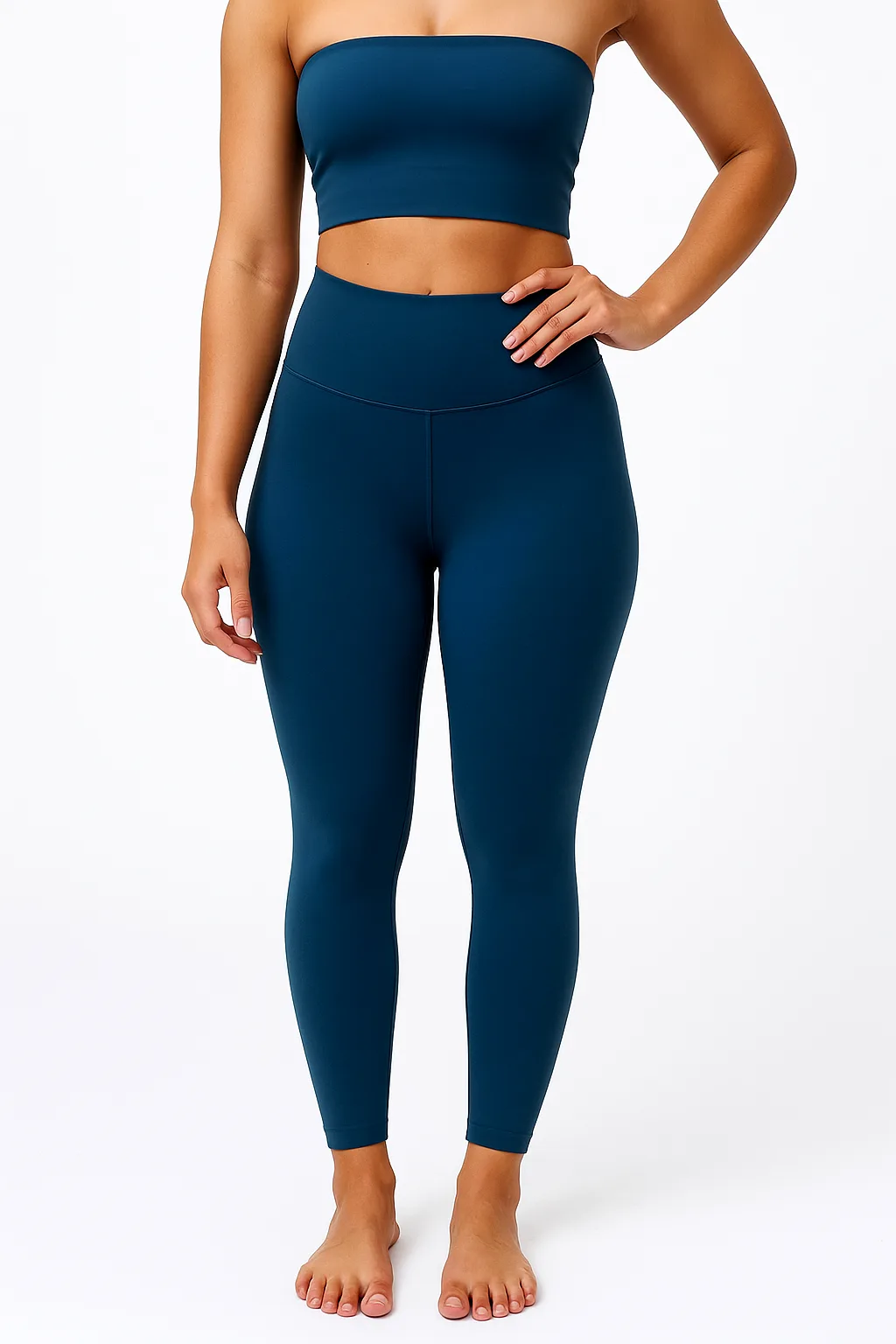 20250818_1323_Matte Navy Leggings_remix_01k2yzrbv2e3b81gmerpg5pzsz