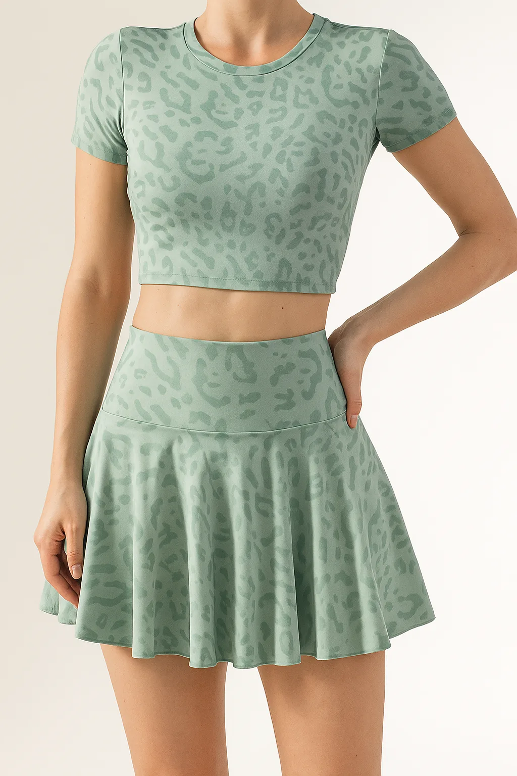 20250818_1340_Sage Green Sport Skirt_remix_01k2z0q6ege3pbh4a9h4609knk