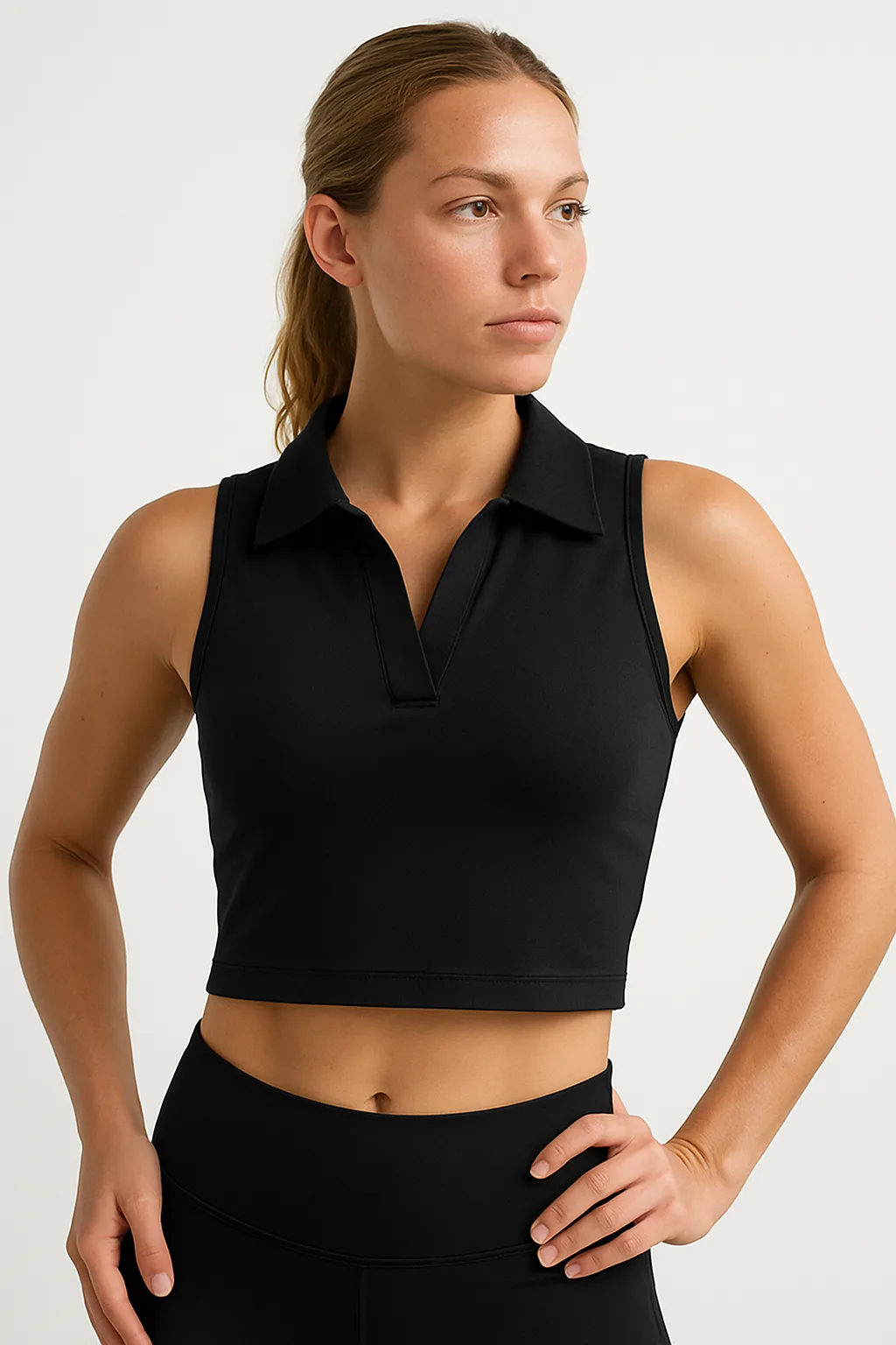 20250818_1630_Black Sports Polo_simple_compose_01k2zahtgff1v8mwkta2h5z4ka