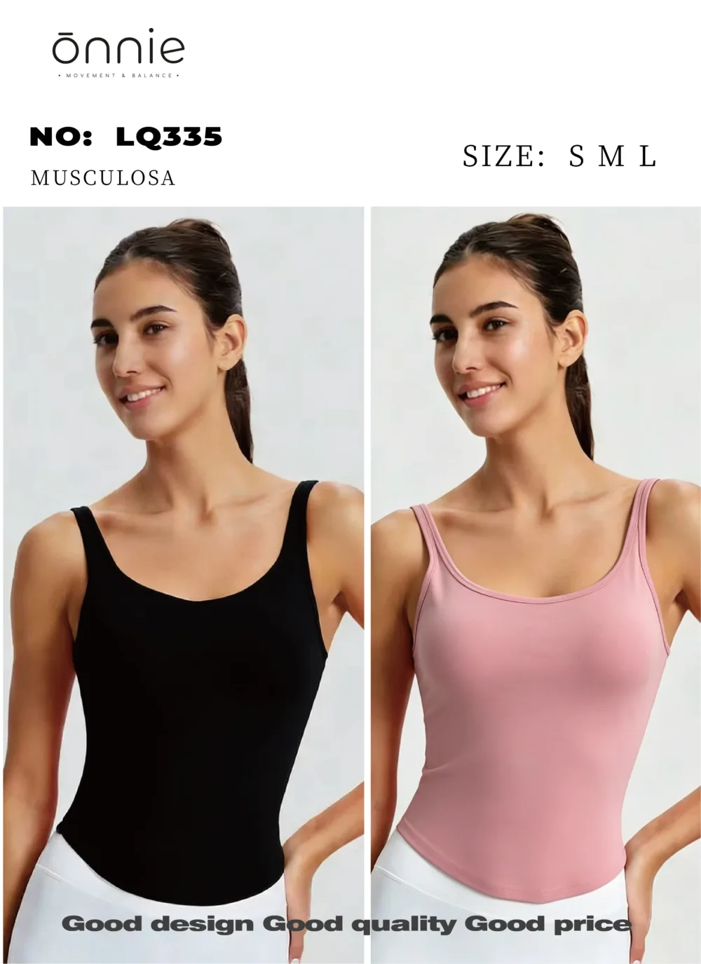 Musculosa Essential Fit