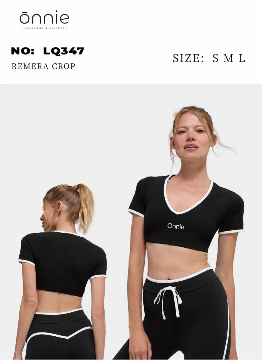 Remera Cropp Élan